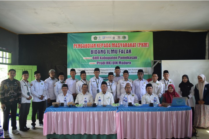Gandeng BHR Pamekasan, Prodi HKI Tuntaskan PkM Pengukuran Arah Kiblat Bersama Penyuluh KUA Pantura