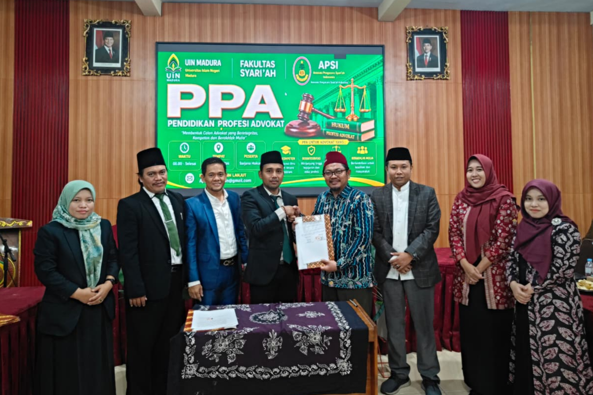 Prodi HKI UIN Madura Jalin Kerja Sama dengan APSI Pamekasan, Perkuat Jalur Alumni Menuju Profesi Advokat