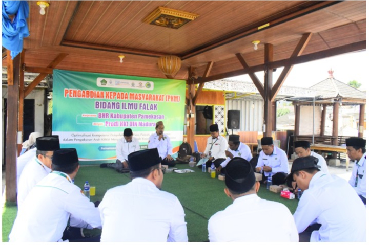 PRODI HKI UIN MADURA TUNTAS LATIH PENYULUH MENGKALIBRASI ARAH KIBLAT
