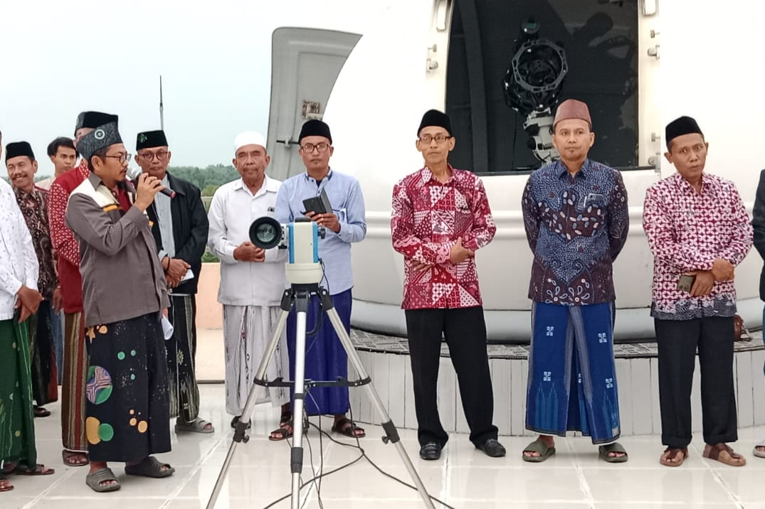KARENA MENDUNG, HILAL SYAWAL 1445 H DI OBSERVATORIUM JOKOTOLE TIDAK KELIHATAN