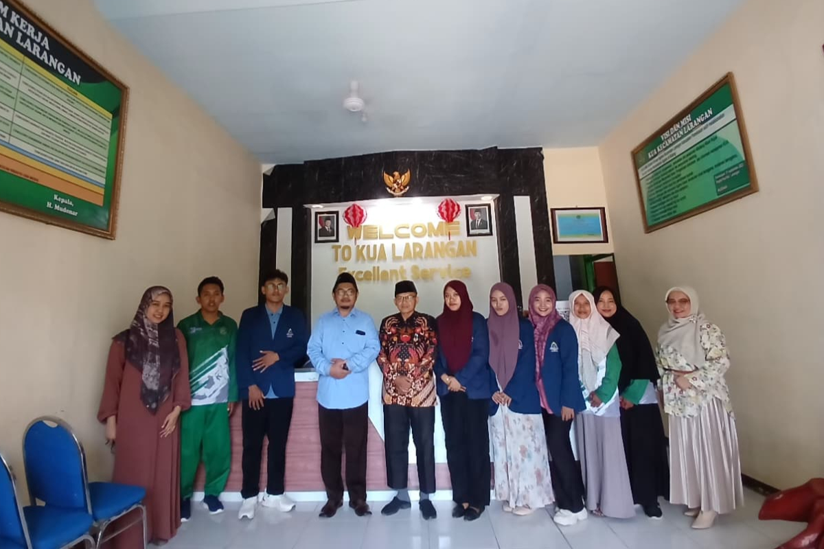 Mahasiswa Prodi Hukum Keluarga Islam UIN Madura Laksanakan Praktik Profesi di 11 KUA